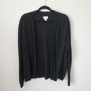 Old Navy Open Front Black Cardigan